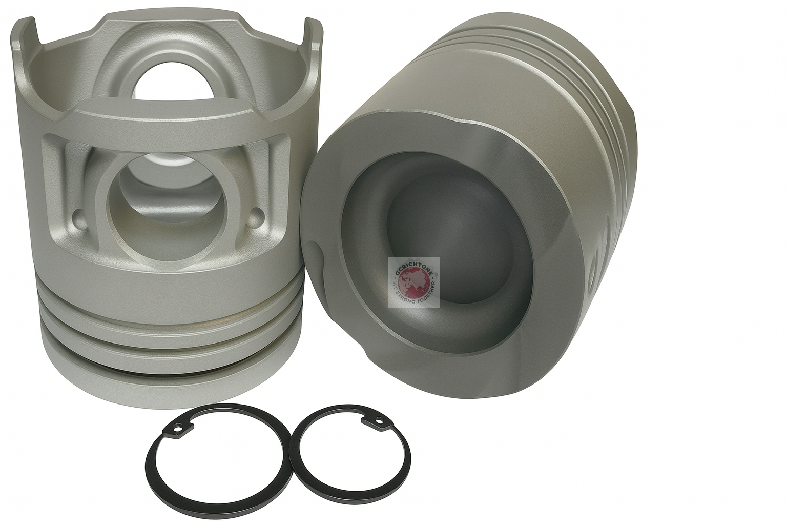 Mitsubishi Piston ME012135 for 6D16T Diesel Engines